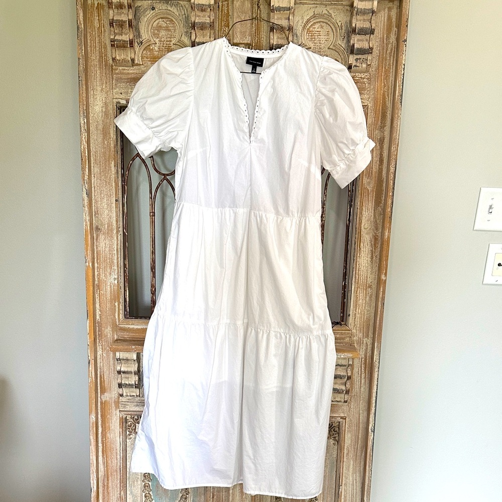 Who What Wear Cotton Poplin Shirt Dress